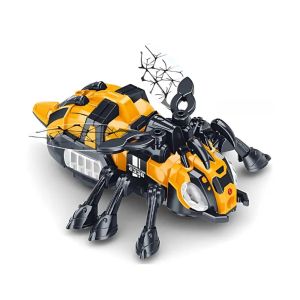 Интерактивна играчка пчела, С дистанционно, Пара, Светлини, Звук, Жълт