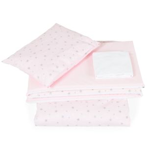 Спален комплект 6 части 120/60 NOOK Pink stars