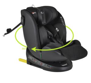 Стол за кола Castor 40-150см черен
