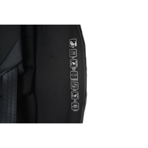 Стол за кола Castor 40-150см черен
