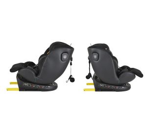 Стол за кола Castor 40-150см черен