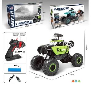 Офроуд джип X-REMOTE CHALLENGER 4x4, С дистанционно управление, Размер 31 см