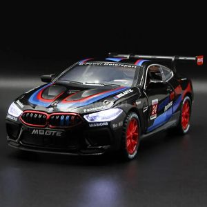 Метална количка BMW M8 GTE, 1:32, Черен, Без опаковка