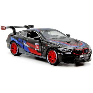 Метална количка BMW M8 GTE, 1:32, Черен, Без опаковка