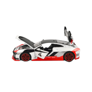 Метална кола Audi Sport e-tron, 1:32, Бял, Без опаковка