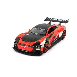 Метална кола Audi Sport e-tron, 1:32, Червен, Без опаковка