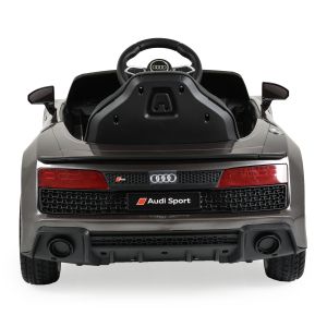Акумулаторна кола Audi R8 Spyder мет. сив
