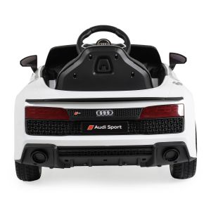 Акумулаторна кола Audi R8 Spyder бял
