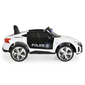 Акумулаторна кола Audi RS e-tron 717 бял полиция