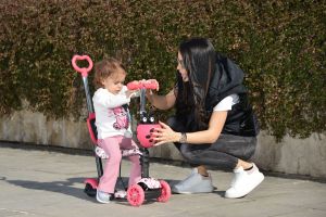 Тротинетка Lollipop червен