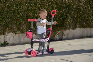 Тротинетка Lollipop червен