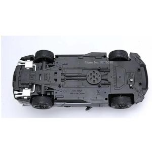 Метална кола Ford Mustang GT500, 1:18 мащаб, Черен, Без опаковка