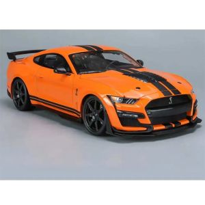 Метална кола Ford Mustang GT500, 1:18 мащаб, Оранжев, Без опаковка