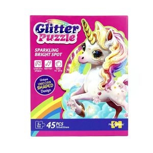 Детски пъзел с еднорог – 45 части
