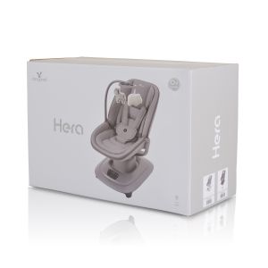 Електрическа люлка Hera тъмносив