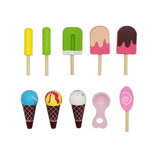 Дървена количка за сладолед W10A095