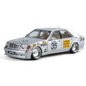 Метална кола Mercedes-Benz W140 300 SEL, 1:24, Сив, Без опаковка 