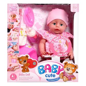 Кукла бебе с звук и аксесоари