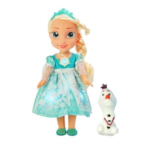 Кукла Frozen – Пееща Елза със светлини и фигурка на Олаф