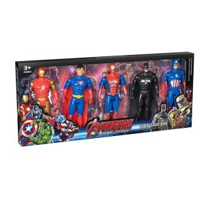 Комплект супергерои Avengers – 5 фигурки, 26 см