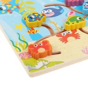 Дървен лабиринт, Oбразователна играчка за деца