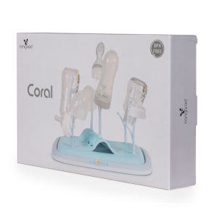 Сушилня за шишета и аксесоари Coral зелен