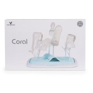 Сушилня за шишета и аксесоари Coral розов