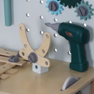 Дървена работна маса W03D234