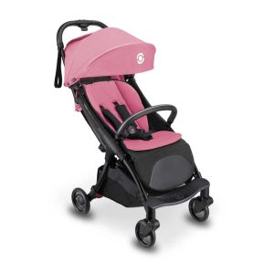 Сгъваема бебешка количка GLOBBER STROLL LITE в пастелно розов цвят
