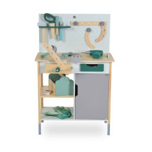 Дървена работна маса W03D234