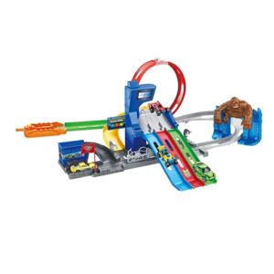 Комплект писта за коли с лупинг, скокове и чудовище – Track Racing 