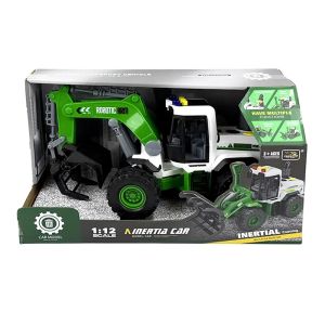 Голям багер с пушек, звук и светлини – мащаб 1:12, 35 см