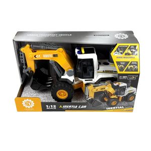 Голям багер с пара, звук и светлини – мащаб 1:12, 35 см