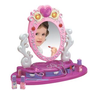 Детска тоалетка с огледало, светлини, музика и аксесоари – Princess Set