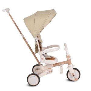 Триколка Compacto 4в1 бежов