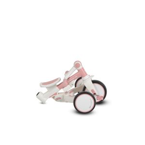 Триколка Compacto 4в1 розов