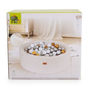 Мек басейн Boucle с 200 топки слонова-кост