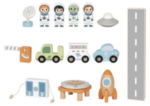 Дървена писта Space Station TJ903