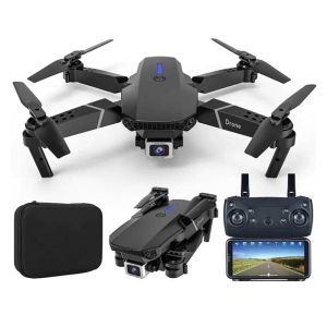 Сгъваем дрон с 4K HD камера и Wi-Fi управление, FPV, дистанционно, резервни перки и калъф