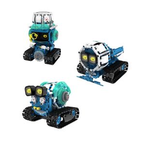 Конструктор 3 в 1 Интелигентен трансформиращ се робот, RC - 494 части