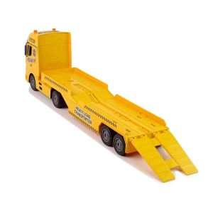 Детски камион автовоз с багер и самосвал 64 см със светлини и звук