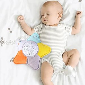 Детска нощна лампа звезда с музика и прожекция на светлини