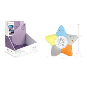 Детска нощна лампа звезда с музика и прожекция на светлини