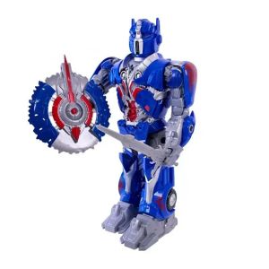 Детски робот Оптимус Прайм трансформър със светлини и движение