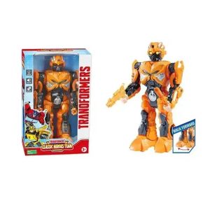 Детски робот Бъмбълби трансформър със светлини и движение