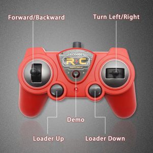 Пожарен камион с дистанционно управление 1:24 със светлини