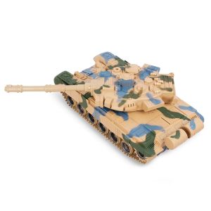 Детски танк с дистанционно управление, мащаб 1:10, светлини и звук