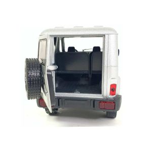 Метален джип UAZ, Мащаб 1:24, С отварящи се врати и багажник, Инерционен механизъм, Без опаковка