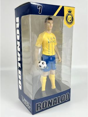 Фигура футболист Роналдо, Ал Насър, С топка, 20 см