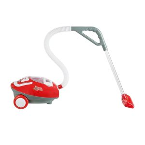 Детска прахосмукачка, С реалистични звуци, Светлини, Червена